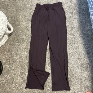 NEW lululemon side zip track pants